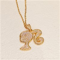 Collana Vidali Gioielli Donna in Argento Zircone COAR-9-34 - COAR-9-34